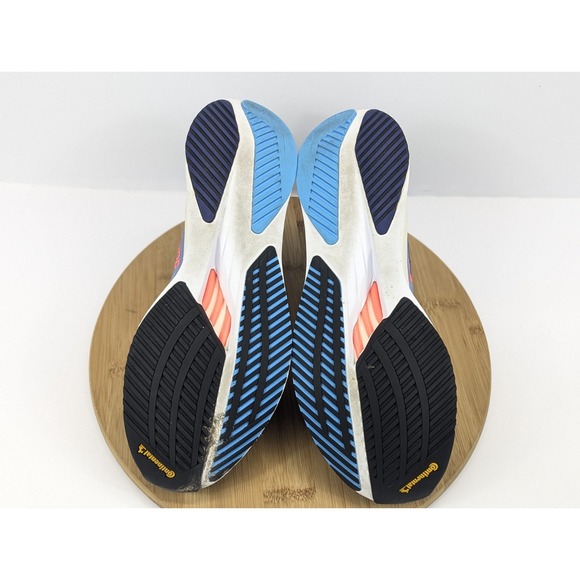 Adidas Adizero Boston 10 Marathon Running Shoes Men Size 10.5 Blue White Sneaker main image 8